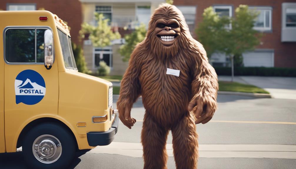 bigfoot delivers your letters