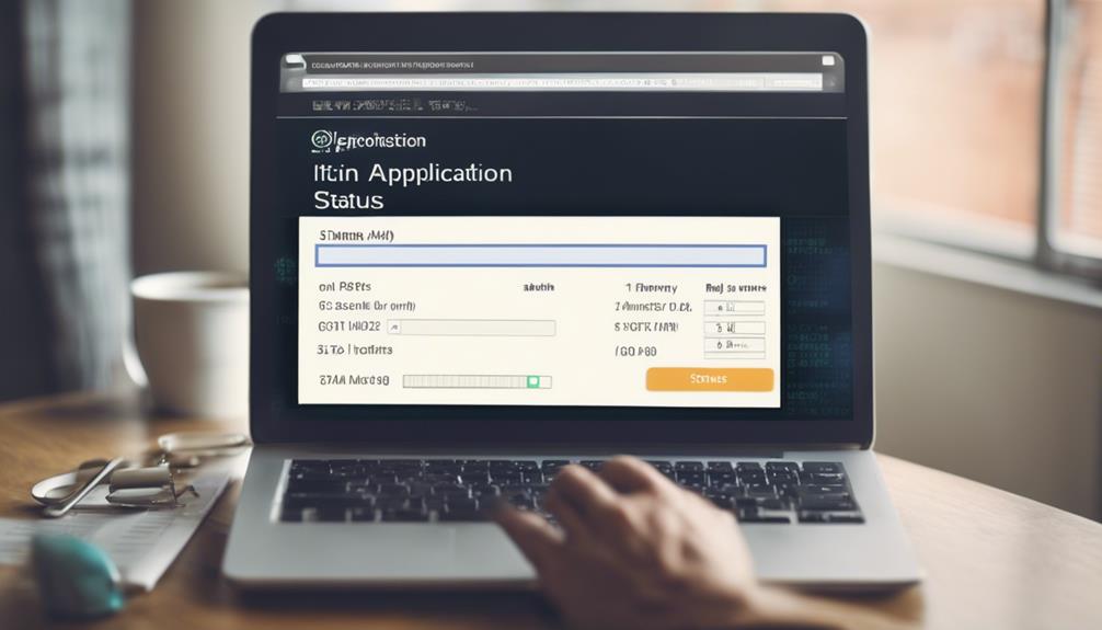 itin application tracking process