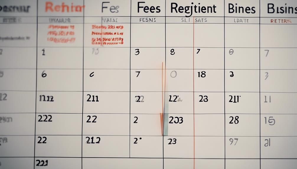 late fee calculation process