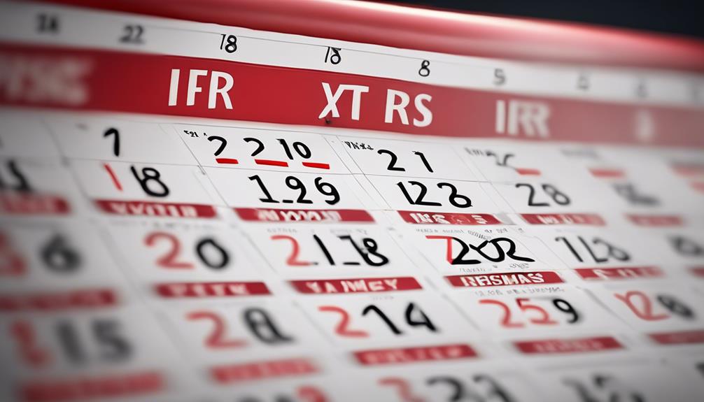 managing important tax dates