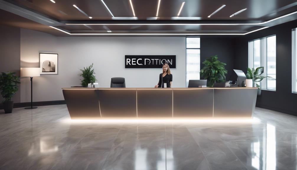 professional receptionist services offered