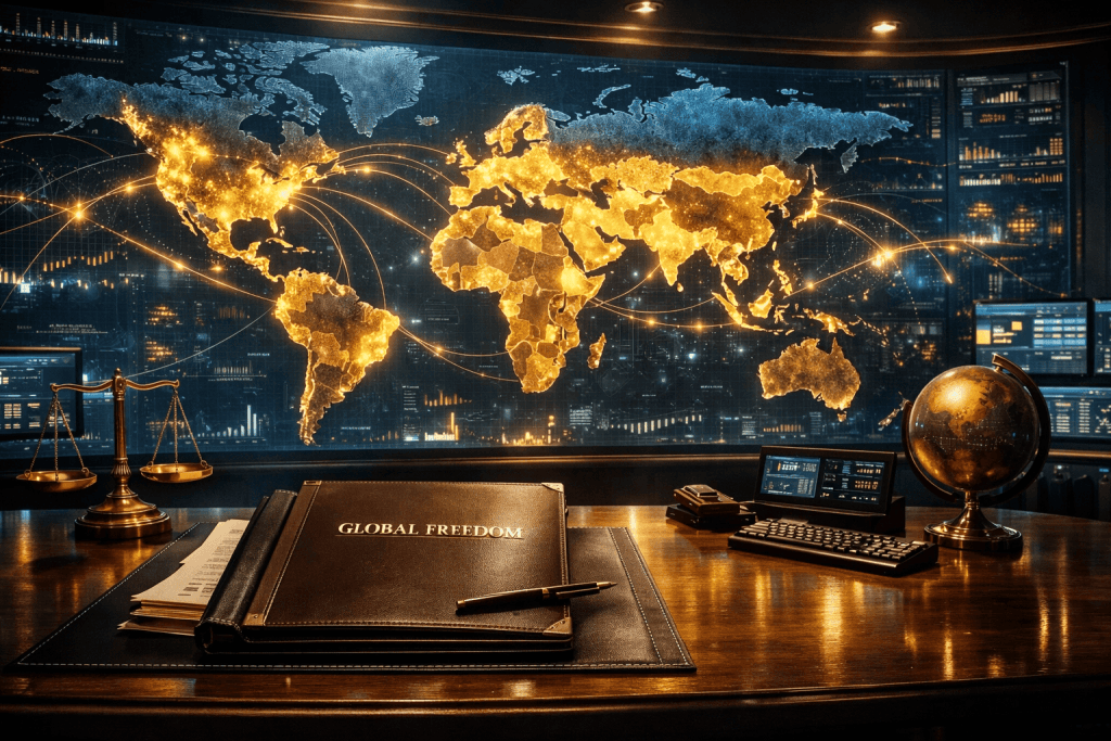 el network de 50 jurisdicciones fiscales